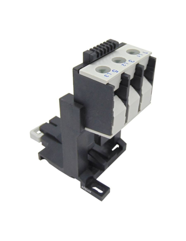 Terminal holder for thermal relay up to size 17-25 A