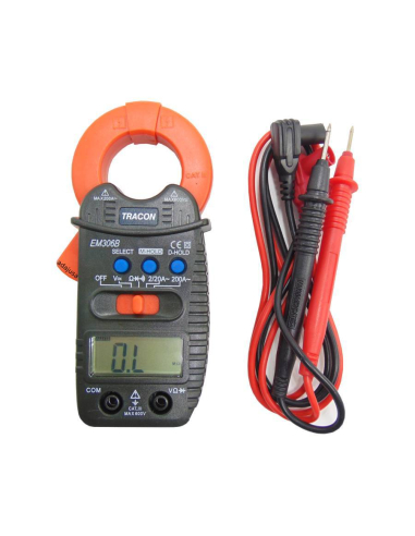 Pinça amperimétrica EM306B CAT III 600V| ADAJUSA | preço
