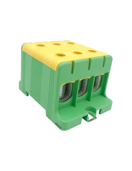 Terminal bypass de 1 pólo 6x16-95mm2 Verde/Amarelo | ADAJUSA | preço