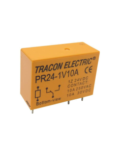 Estafeta Miniatura 1 Pólo 24Vdc 10A PR24-1V10A | ADAJUSA | preço