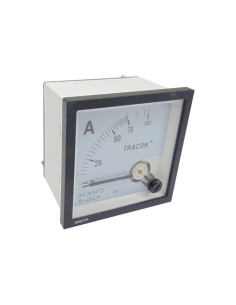 Medição directa do milímetro 75 A 72x72mm instrumento de bobina móvel : ADAJUSA : preço