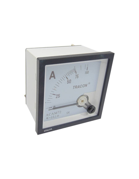 Medição directa do milímetro 75 A 72x72mm instrumento de bobina móvel : ADAJUSA : preço