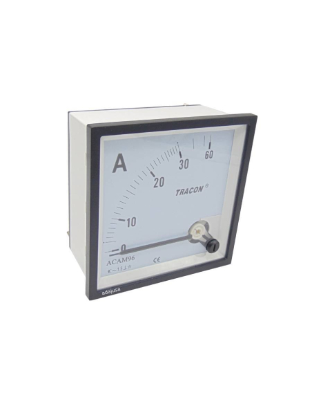 Ammeter direct measurement 30 A 96x96mm moving coil instrument | ADAJUSA : price