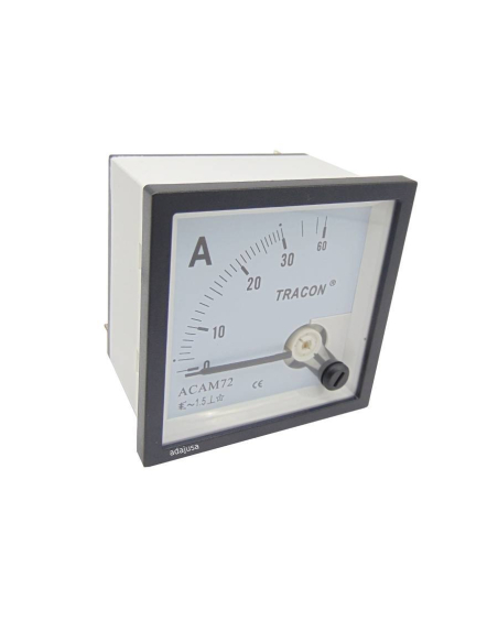 Ammeter direct measurement 30 A 72x72mm moving coil instrument | ADAJUSA : price