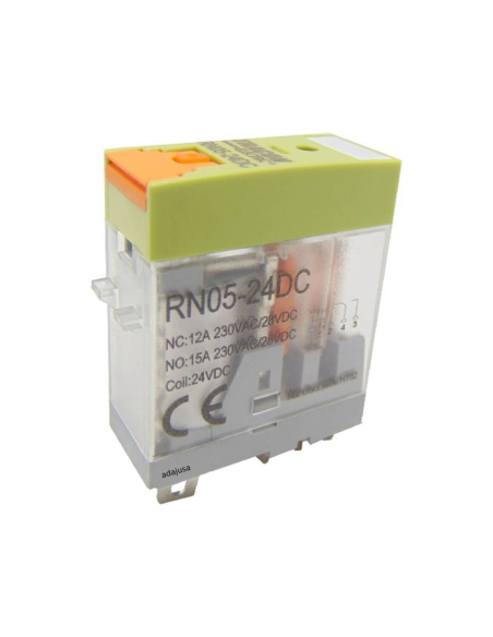 Miniature relay 1 contact 230Vac 12A RN05-230AC | ADAJUSA : price