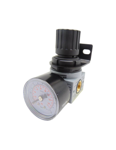 Regulator pneumatic pressure 1/8 0-12 bar Aignep : ADAJUSA : price 2