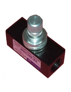 Regulador de fluxo unidirecional linear 1/8