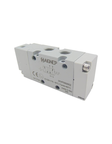 Válvula pneumática 1/8 5 vias monostable - Aignep