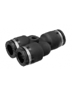 Intermediate "Y" fitting tube 8 instantaneous 2