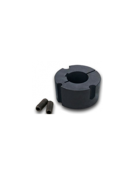 Pulley with taper 1610 for V-belt SPA 95 2 : ADAJUSA : price