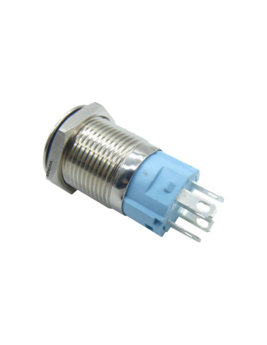 Vandal-proof luminous push-button-switch 16mm 1 contact red | ADAJUSA | price