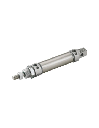 Cilindro pneumático 25x320 duplo efeito amortecido MH0250320 - Aignep