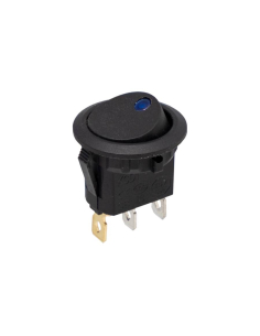 Interruptor ON-OFF com led indicador azul 6A-250V ADAJUSA