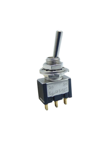 Mini toggle switch 2A-250V ON-OFF-ON