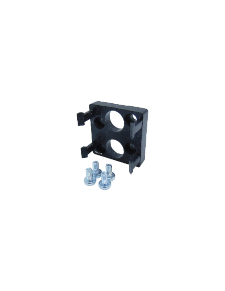 3 position key selector, 0 position extraction and strut valve: 3/2 NC side fittings Ø 4 mm - Aignep - ADAJUSA