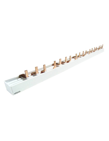 Electrical connection comb 4-pole 63A 1-meter