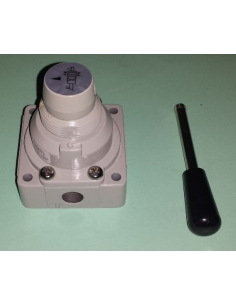 Valve 1/2 4-way 3 positions e.g. rotary lever Size 3 - Mindman - ADAJUSA 2
