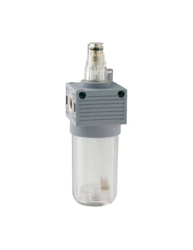 Lubricator 1/4 Manual technopolymer FRL Mini series - Aignep