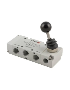 Manual lever valve 1/4 5/3 positions centers pressure lever 90 degree Aignep: ADAJUSA : price