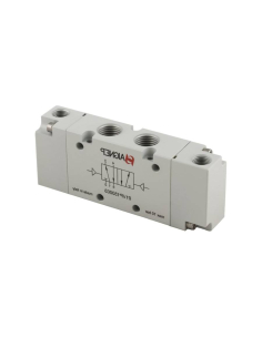 Pneumatic distributor valve 1/4 5 way 3 positions Aignep: ADAJUSA : price