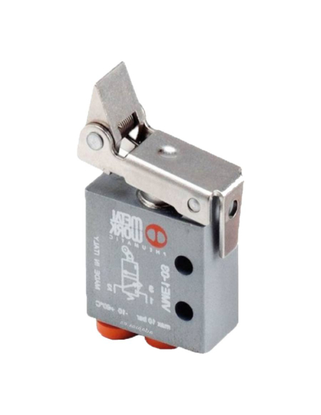 Fim da corrida pneumática 3/2 câmera de mão única 4 mm W3501000300 Metal Work | ADAJUSA | preço
