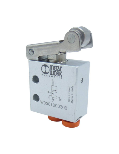 Limit Switch pneumatic roller lever 3/2 NC W3501000200 Metal Work | ADAJUSA | price