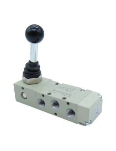 Válvula pneumática manual 1/8 5/3 alavanca fixa 7010000700 MAV25LEOPC | Preço ADAJUSA. 2