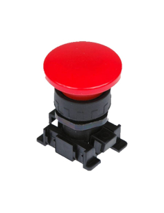 Red pneumatic mushroom-head button diameter 40 Metal Work | ADAJUSA | price