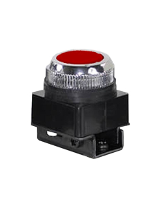 Red pneumatic pushbutton 25.5 | ADAJUSA | price