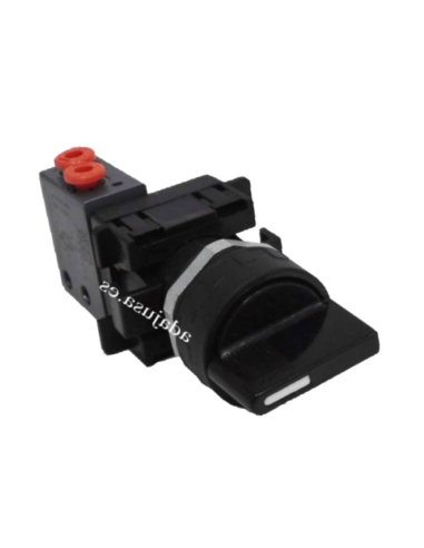 Pneumatic selector valve: 3/2 NA side - Metal Work