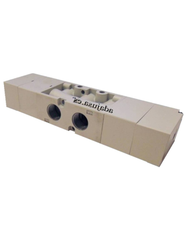 Pneumatic valve 1/4 5-way 5/2 bistable Mindman MVAA-220-4A2 adajusa.es
