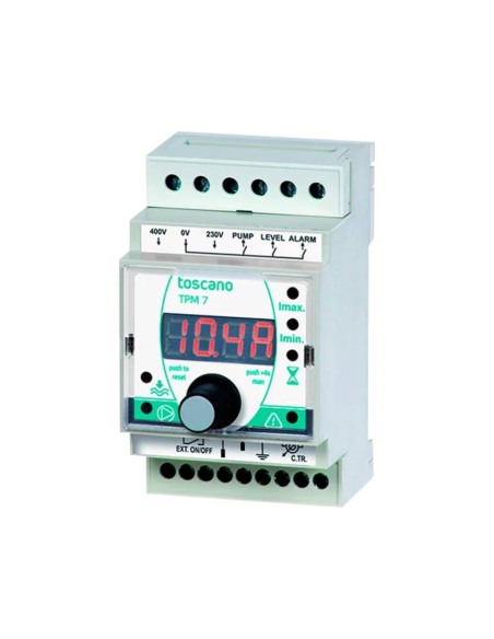 Control and protection control relay for motors and pumps 0.6 to 40A TPM6-230/400 Toscano| ADAJUSA | price