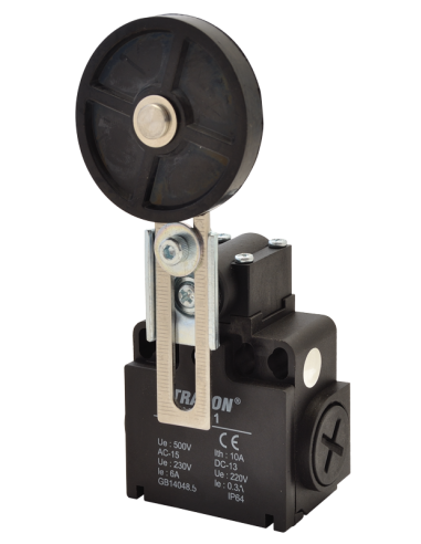 Limit switch adjustable lever with 50mm sheave VT Series