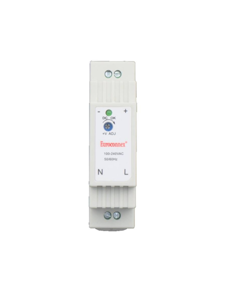 DIN rail industrial Power supply 24Vdc 0.62A 15W | ADAJUSA | price
