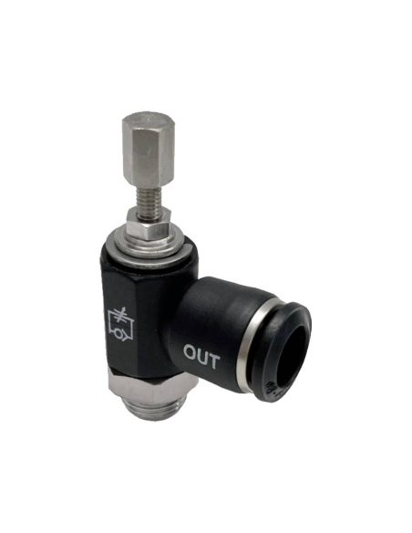 One-way swivel Regulator with 1/4" diameter 6" cylinder knob - Aignep | ADAJUSA | Price