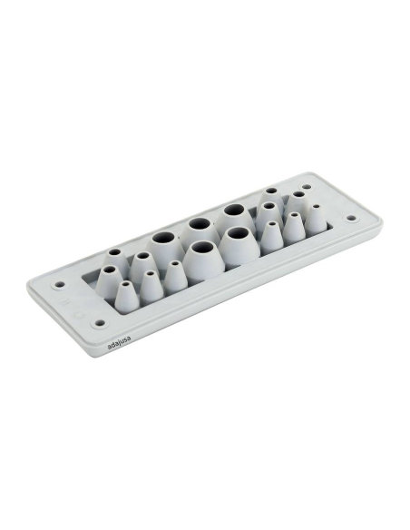 EKBV-24 17-entry cable entry plate for TFE metal cabinets | ADAJUSA | price