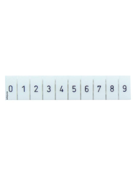Terminal markers for terminal blocks numbers 0-9 TSKA series | ADAJUSA | price