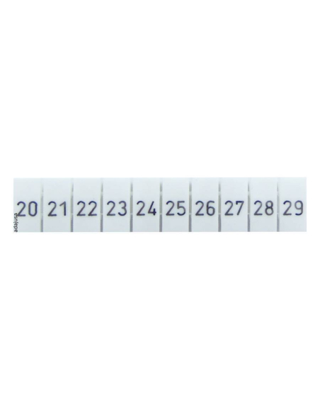 Marcadores para terminais números 20-29 série TSKA | ADAJUSA | preço
