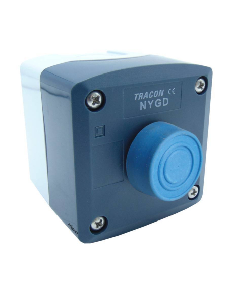 Button box with blue push button with rubber cover NYGBP61KT| ADAJUSA | price