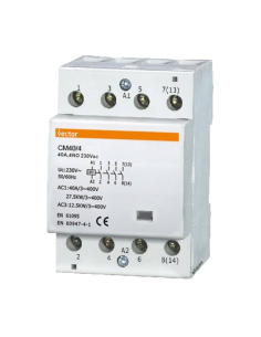 Contator modular 4 polos 40A 230V VMC | ADAJUSA | preço