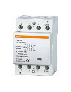 Contator Modular 4 Polos 63A 24V VMC | ADAJUSA | preço