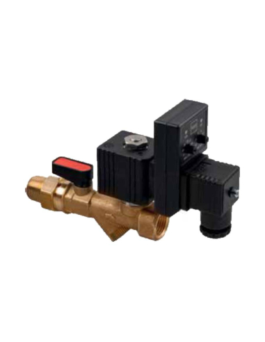 Solenoid valve for discharge 3/8 2/2 closed 220Vac 21VA T30 with timer