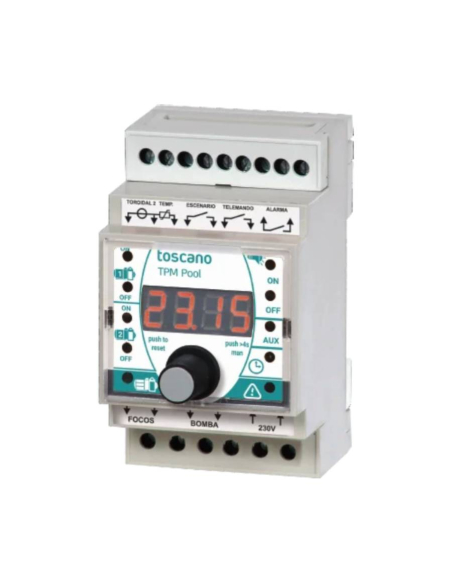 Control and protection control relay for purifier pump Wifi control TPM7-POOL Toscano | ADAJUSA | price