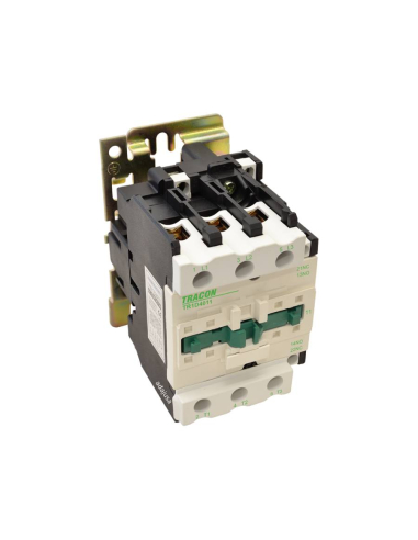 Contator trifásico 40A 230Vac contato auxiliar NO NC Série TR1D
