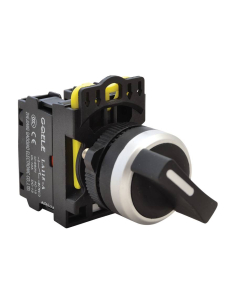 2-position electric selector switch, 1NO+1NC, 22mm, NYK3-S21BK | ADAJUSA | price