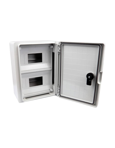 Armário elétrico em ABS com chassi frontal 330x250x130 IP65 TME332513M | ADAJUSA | preço