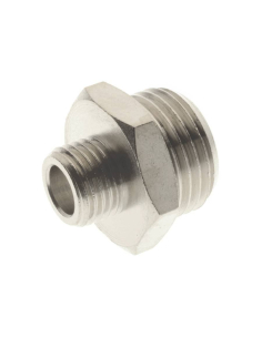 Cylindrical reduction male 1/4 - 3/8 brass - Aignep | ADAJUSA