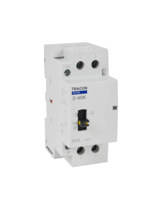 Modular contactor 2 Poles 230V with manual control SHK2-40K | ADAJUSA | price