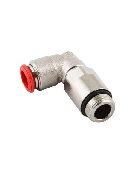 Extended cylindrical adjustable elbow fitting 1/8 tube 4mm Series 50000 - Aignep | ADAJUSA