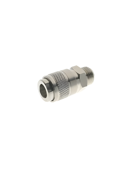 Conector rápido macho 1/8 Mignon perfil Aignep | ADAJUSA
